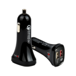 boAt Car Charger Dual USB with Type C Cable - QC3.0
